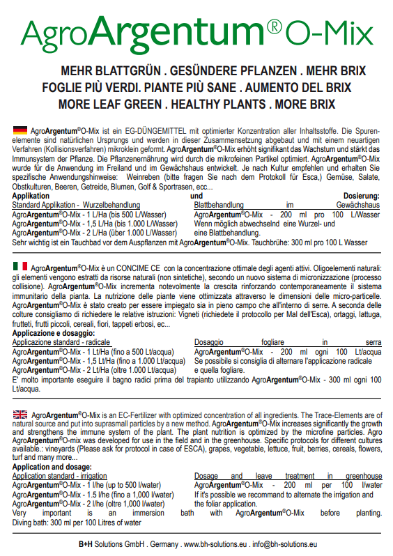 AgroArgentuum ® O-Mix